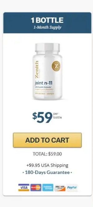 Joint N-11 buy 1 bottle joint support supplement
